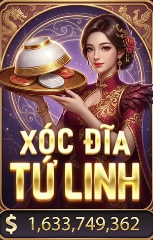 Biểu tượng game xóc đĩa tứ linh tại Hitclub